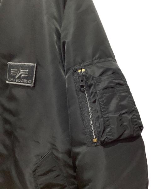 ALPHA（アルファ）ALPHA (アルファ) MA-1ジャケット ブラック サイズ:XLの古着・服飾アイテム