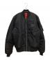 ALPHA（アルファ）の古着「MA-1ジャケット」｜ブラック