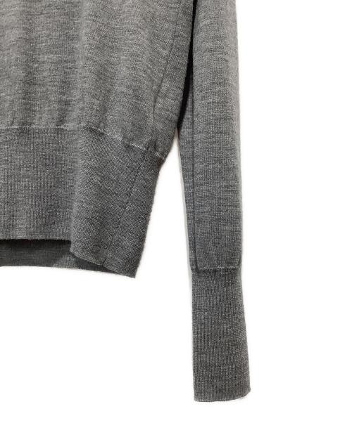 Vivienne Westwood RED LABEL（ヴィヴィアンウエストウッドレッドレーベル）Vivienne Westwood RED LABEL (ヴィヴィアンウエストウッドレッドレーベル) オーブロゴ ロングスリーブ セーター グレー サイズ:2の古着・服飾アイテム
