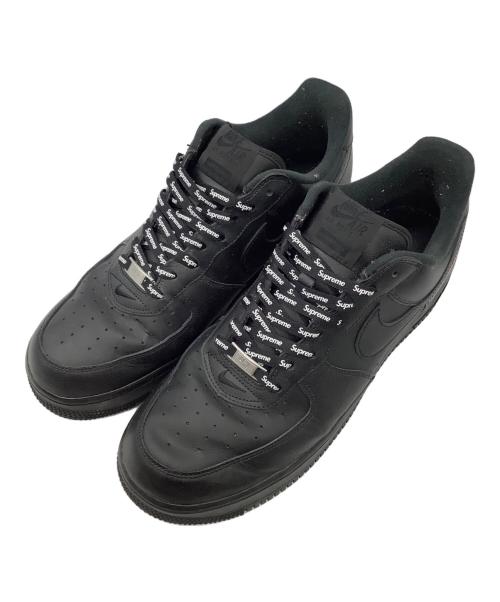 NIKE（ナイキ）NIKE (ナイキ) SUPREME (シュプリーム) Air Force 1 Low ブラック サイズ:29.5の古着・服飾アイテム