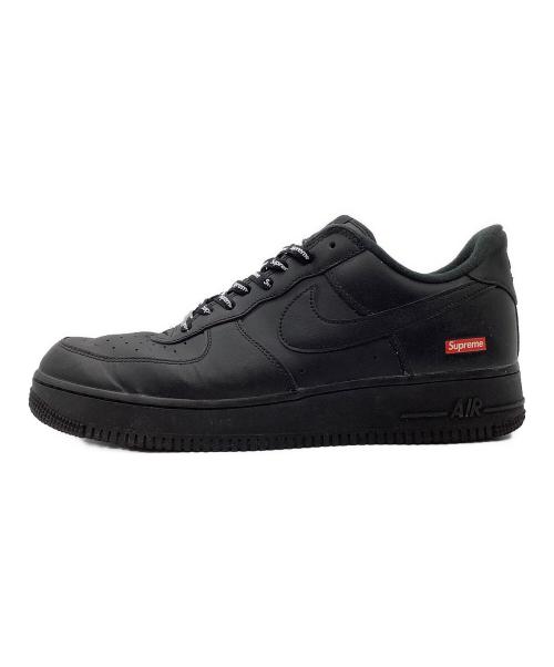 NIKE（ナイキ）NIKE (ナイキ) SUPREME (シュプリーム) Air Force 1 Low ブラック サイズ:29.5の古着・服飾アイテム