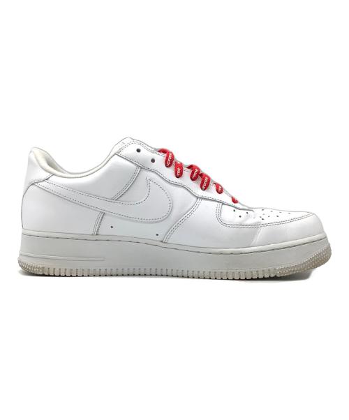 NIKE（ナイキ）NIKE (ナイキ) SUPREME (シュプリーム) AIR FORCE 1 LOW / SUPREME  ホワイト サイズ:11.5の古着・服飾アイテム
