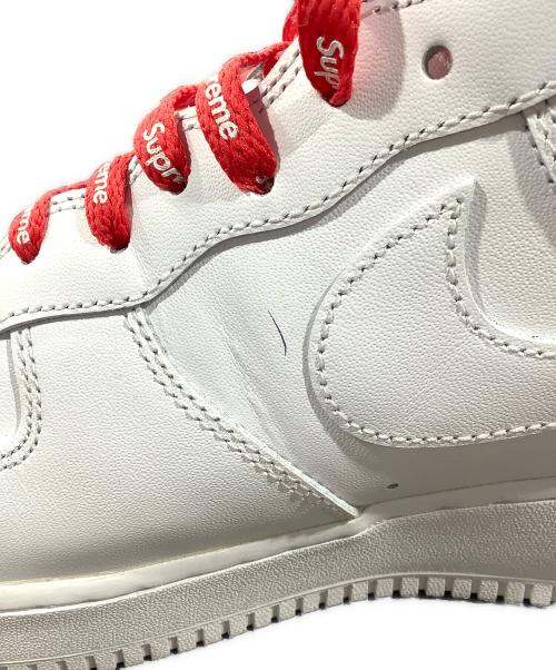 NIKE（ナイキ）NIKE (ナイキ) SUPREME (シュプリーム) AIR FORCE 1 LOW / SUPREME  ホワイト サイズ:11.5の古着・服飾アイテム