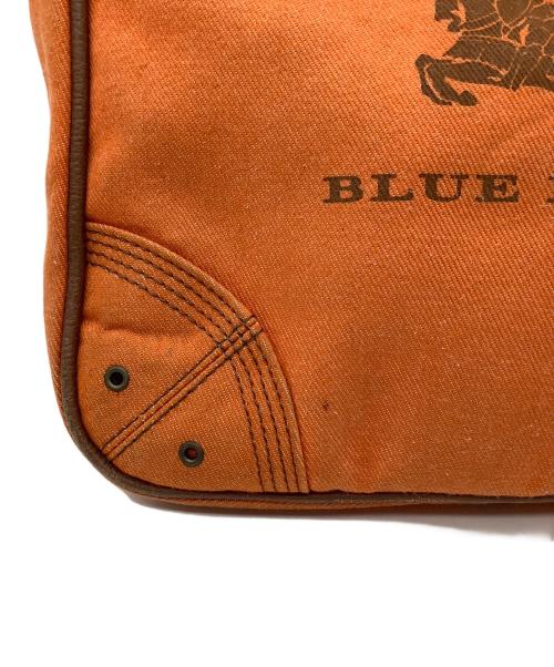 BURBERRY BLUE LABEL（バーバリーロンドンブルーレーベル）BURBERRY BLUE LABEL (バーバリーロンドンブルーレーベル) キャンバストートバッグ オレンジの古着・服飾アイテム