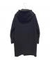 THE RERACS (ザ リラクス) フーデッドコート ブラック：7000円