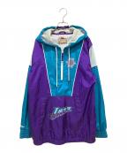 MITCHELL & NESSミッチェルアンドネス）の古着「ユタ・ジャズ アノラックパーカー」｜ブルー