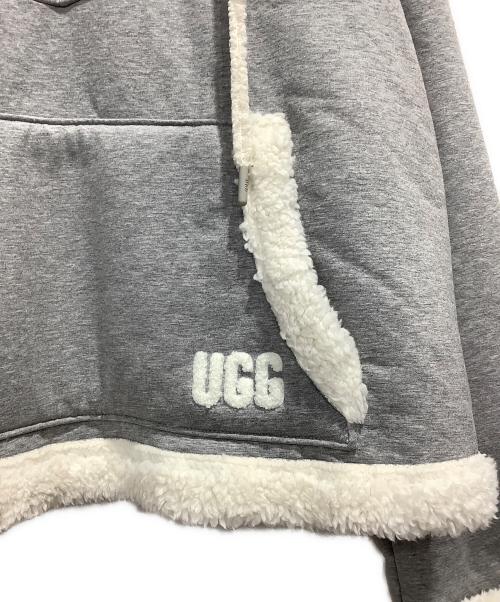 UGG（アグ）UGG (アグ) Sharonn Bonded Fleece Pullover Hoodie グレー サイズ:Mの古着・服飾アイテム