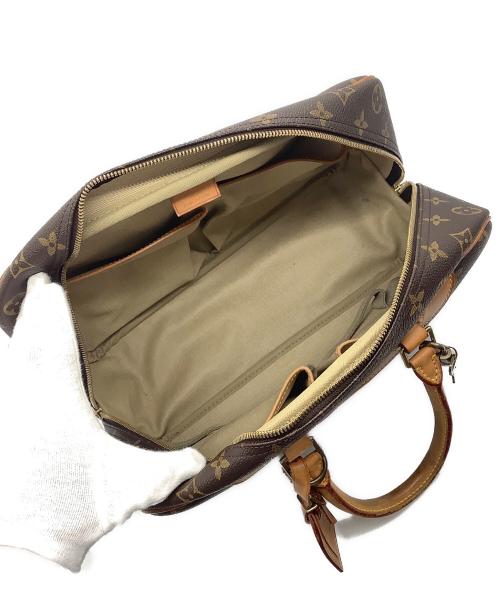 LOUIS VUITTON（ルイ ヴィトン）LOUIS VUITTON (ルイ ヴィトン) モノグラム ドーヴィル(ボーリングヴァニティ) ブラウンの古着・服飾アイテム