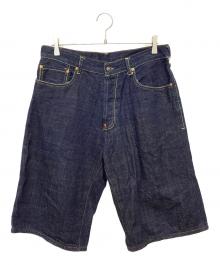 EVISU（エヴィス）の古着「デニムハーフパンツ」｜インディゴ