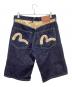 EVISU (エヴィス) デニムハーフパンツ インディゴ サイズ:34：9000円