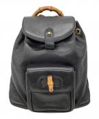 GUCCIグッチ）の古着「バンブー ミニリュック」｜ブラック