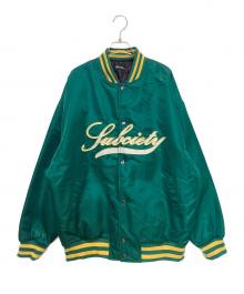 SUBCIETY（サブサエティ）の古着「NYLON STADIUM JKT」｜グリーン