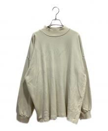 KUME.JP（クメ）の古着「ビックシルエットハイネックスウェット」｜ベージュ