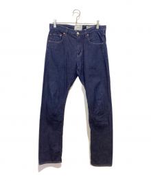 YAECA（ヤエカ）の古着「デニム テーパード 7-14W」｜インディゴ