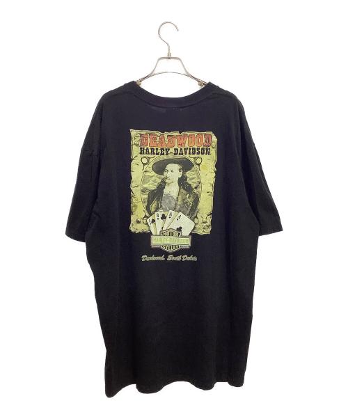 HARLEY-DAVIDSON（ハーレーダビッドソン）HARLEY-DAVIDSON (ハーレーダビッドソン) 半袖Tシャツ ブラック サイズ:-の古着・服飾アイテム