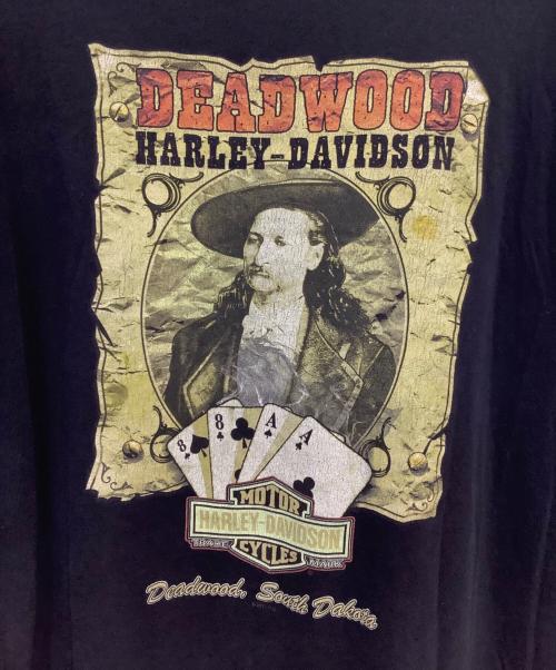 HARLEY-DAVIDSON（ハーレーダビッドソン）HARLEY-DAVIDSON (ハーレーダビッドソン) 半袖Tシャツ ブラック サイズ:-の古着・服飾アイテム