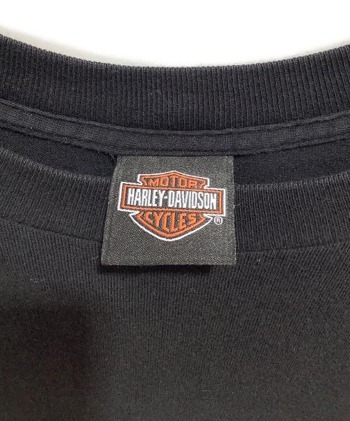 HARLEY-DAVIDSON（ハーレーダビッドソン）HARLEY-DAVIDSON (ハーレーダビッドソン) 半袖Tシャツ ブラック サイズ:-の古着・服飾アイテム