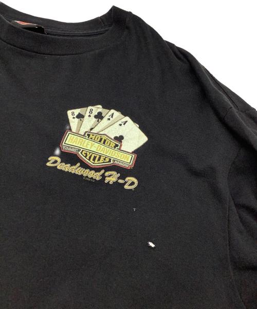 HARLEY-DAVIDSON（ハーレーダビッドソン）HARLEY-DAVIDSON (ハーレーダビッドソン) 半袖Tシャツ ブラック サイズ:-の古着・服飾アイテム