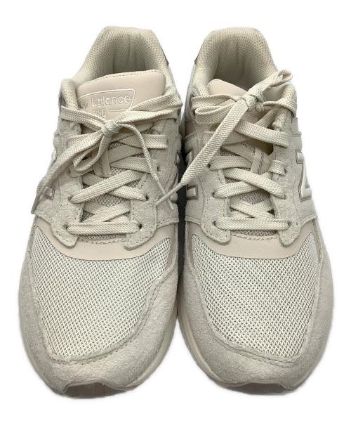 NEW BALANCE（ニューバランス）NEW BALANCE (ニューバランス) ローカットスニーカー ベージュ サイズ:24.5の古着・服飾アイテム