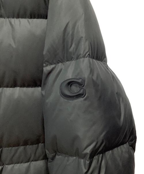 COACH（コーチ）COACH (コーチ) ダウンコート ブラック サイズ:SMALLの古着・服飾アイテム