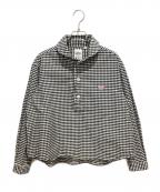 DANTONダントン）の古着「OXFORD ROUND COLLAR PULLOVER SHIRT」｜グレー