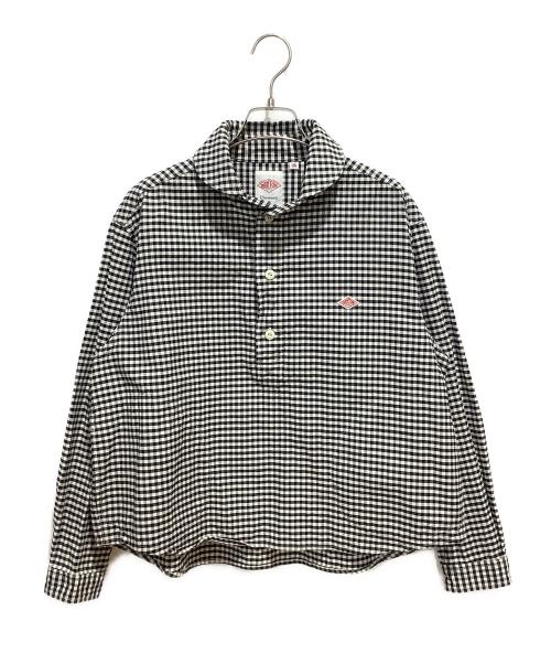 DANTON（ダントン）DANTON (ダントン) OXFORD ROUND COLLAR PULLOVER SHIRT グレー サイズ:36の古着・服飾アイテム