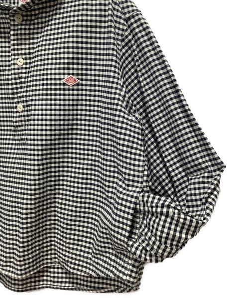 DANTON（ダントン）DANTON (ダントン) OXFORD ROUND COLLAR PULLOVER SHIRT グレー サイズ:36の古着・服飾アイテム