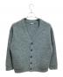 MACKINTOSH PHILOSOPHY（マッキントッシュ フィロソフィー）の古着「GREY LABEL ブリティッシュウールカーディガン」｜ブルー