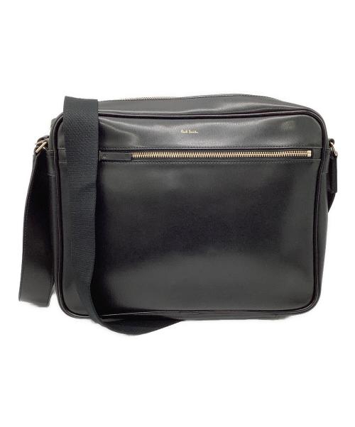 PAUL SMITH（ポールスミス）Paul Smith (ポールスミス) シティエンボス ショルダーバッグ ブラックの古着・服飾アイテム