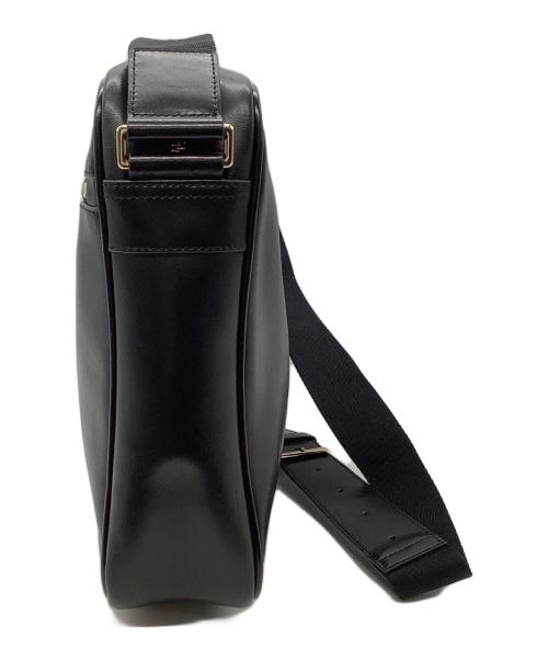 PAUL SMITH（ポールスミス）Paul Smith (ポールスミス) シティエンボス ショルダーバッグ ブラックの古着・服飾アイテム