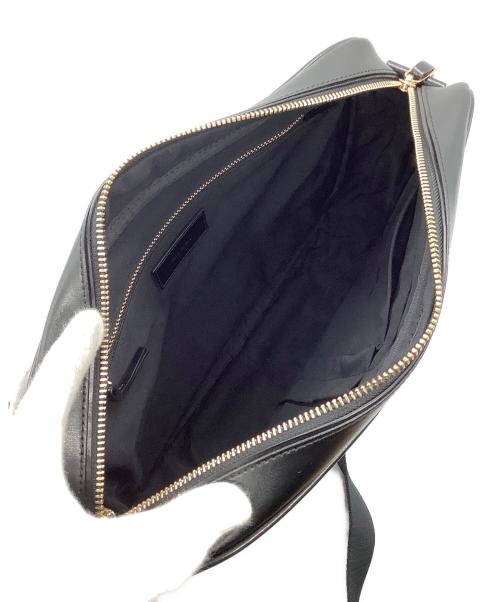 PAUL SMITH（ポールスミス）Paul Smith (ポールスミス) シティエンボス ショルダーバッグ ブラックの古着・服飾アイテム