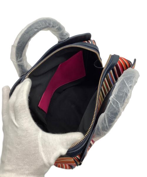 PAUL SMITH（ポールスミス）Paul Smith (ポールスミス) シグネチャーストライプ 2WAYショルダーバッグ マルチカラーの古着・服飾アイテム