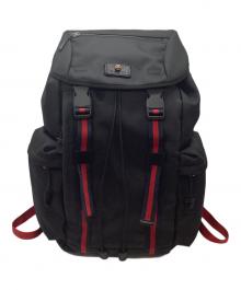 GUCCI（グッチ）の古着「ウェブライン タイガー キャットヘッド」｜ブラック