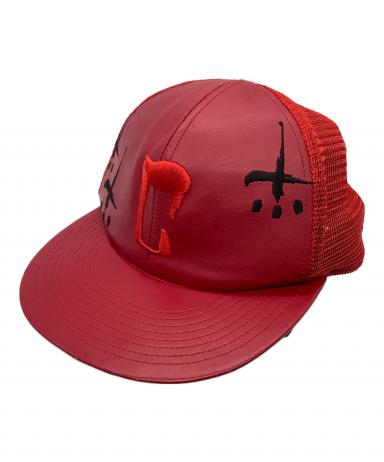 新品　未使用　タグ付　cvtvlist キャップ　cap 中古・古着通販】CVTVLIST (カタリスト) レザーメッシュキャップ