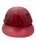 CVTVLIST (カタリスト) レザーメッシュキャップ レッド サイズ:F：7000円