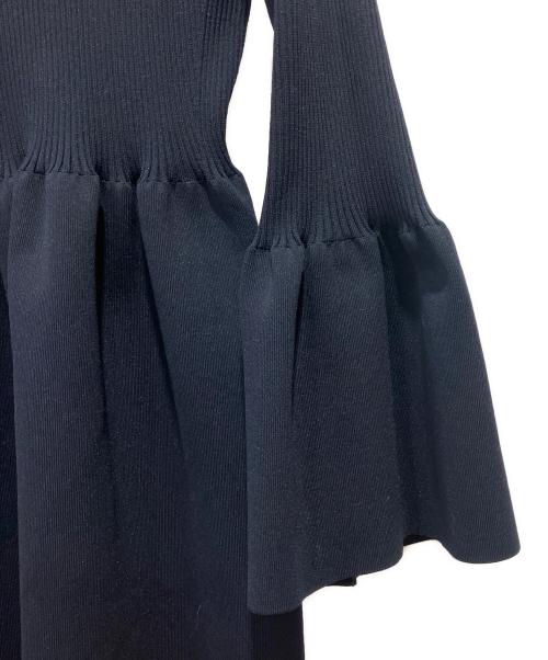 martinique（マルティニーク）martinique (マルティニーク) ベルスリーブ ワンピース ネイビー サイズ:-の古着・服飾アイテム