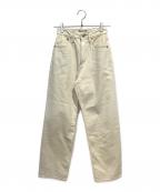 YANUKヤヌーク）の古着「COLLEEN ワイドテーパードパンツ」｜ホワイト