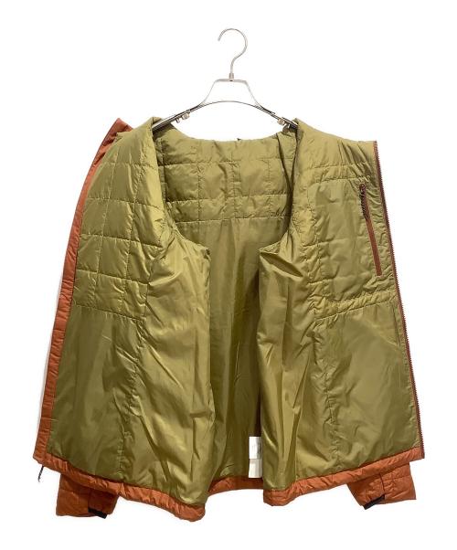 simms（シムスタイル）simms (シムスタイル) キルティングジャケット ブラウン サイズ:Mの古着・服飾アイテム