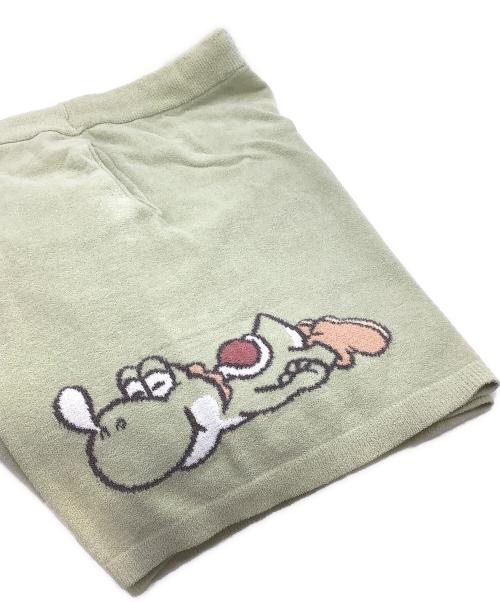 gelato pique（ジェラートピケ）gelato pique (ジェラートピケ) Nintendo (ニンテンドー) ルームウェアセットアップ グリーン×ホワイト サイズ:Lの古着・服飾アイテム