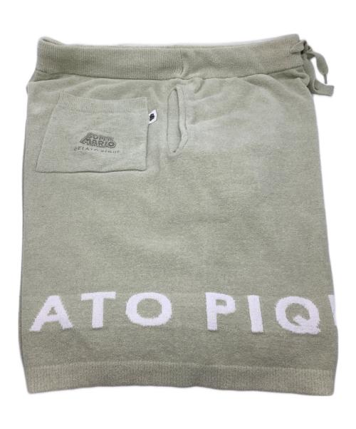 gelato pique（ジェラートピケ）gelato pique (ジェラートピケ) Nintendo (ニンテンドー) ルームウェアセットアップ グリーン×ホワイト サイズ:Lの古着・服飾アイテム