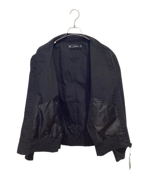 GU（ジーユー）GU (ジーユー) UNDERCOVER (アンダーカバー) 2024 リブブルゾン ブラック サイズ:XLの古着・服飾アイテム