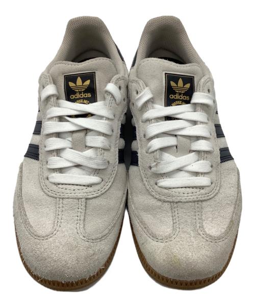 adidas（アディダス）adidas (アディダス) Samba ADV グレー×ネイビー サイズ:23.5の古着・服飾アイテム