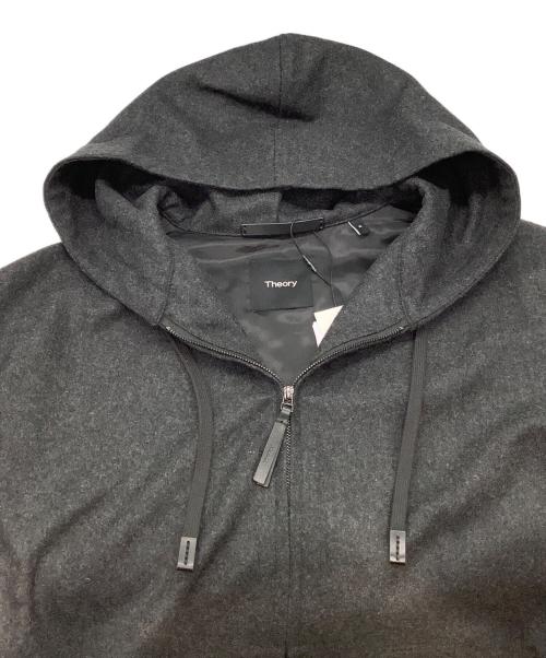 theory（セオリー）theory (セオリー) イージーウールイージーブルゾン ブラック サイズ:M 未使用品の古着・服飾アイテム