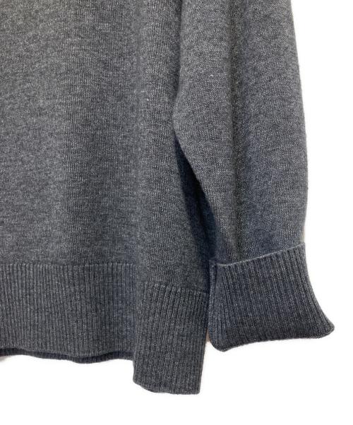 mizuiro-ind（ミズイロインド）mizuiro-ind (ミズイロインド) ボタン付きハイネックプルオーバー グレー サイズ:Freeの古着・服飾アイテム