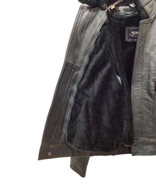 SEIKO TOKYO（セイコートウキョウ）SEIKO TOKYO (セイコートウキョウ) フライトレザージャケット ブラック サイズ:Mの古着・服飾アイテム