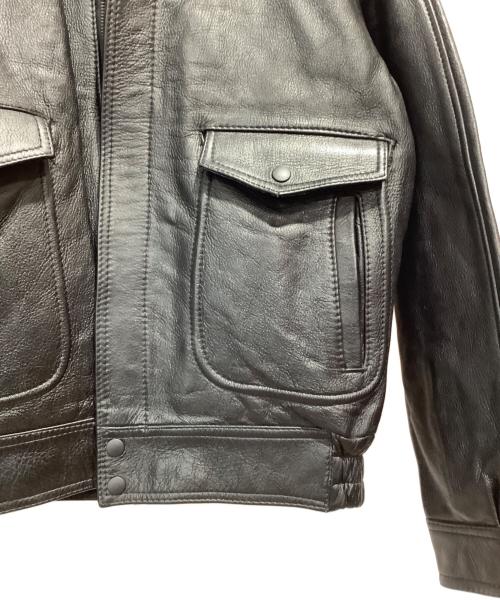 SEIKO TOKYO（セイコートウキョウ）SEIKO TOKYO (セイコートウキョウ) フライトレザージャケット ブラック サイズ:Mの古着・服飾アイテム