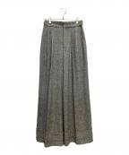 uncraveアンクレイヴ）の古着「ネップツイード パンツ」｜ネップブラック