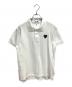 PLAY COMME des GARCONS（プレイコムデギャルソン）の古着「ポロシャツ」｜ホワイト