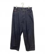 SOUTHPOLEサウスポール）の古着「バギーデニムパンツ」｜インディゴ