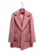 MAX&Co.マックスアンドコー）の古着「ショートコート」｜ピンク